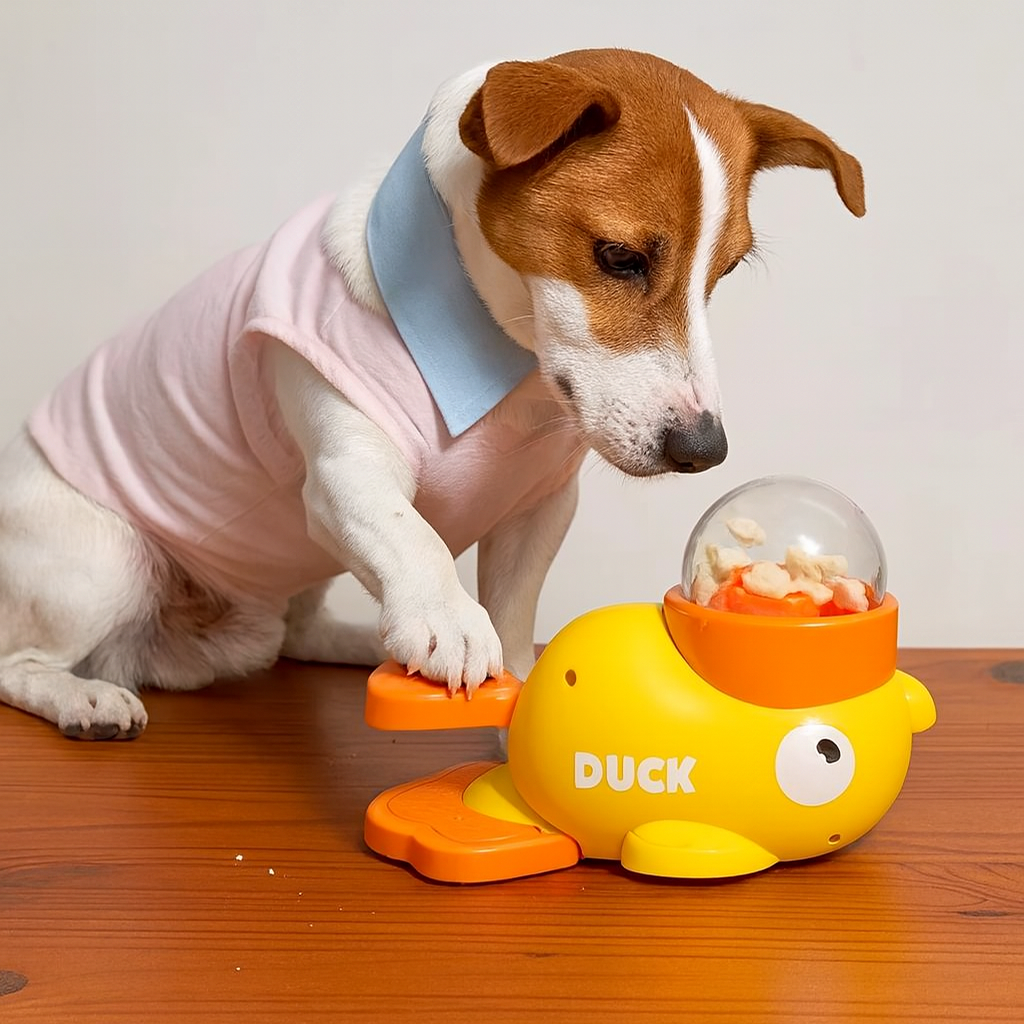 Interactive Duck Feeder Toy – Mental Stimulation