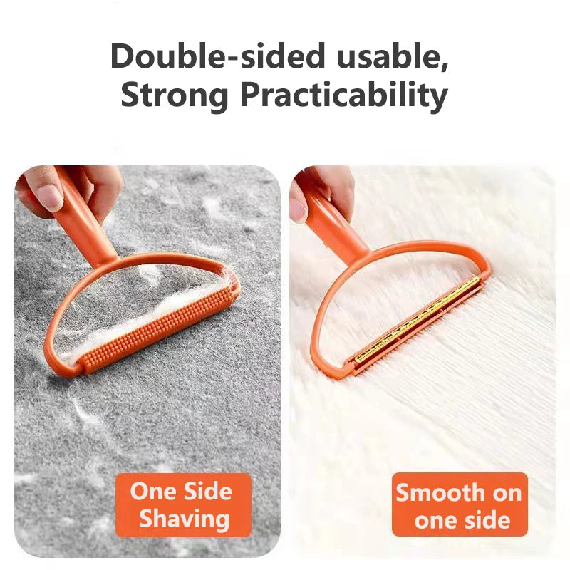 Double-Sided Lint Remover – Portable Pet Hair Brush