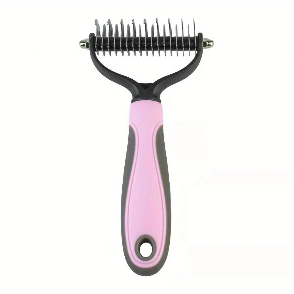 Pet Grooming Comb – Dematting & Hair Removal Brush