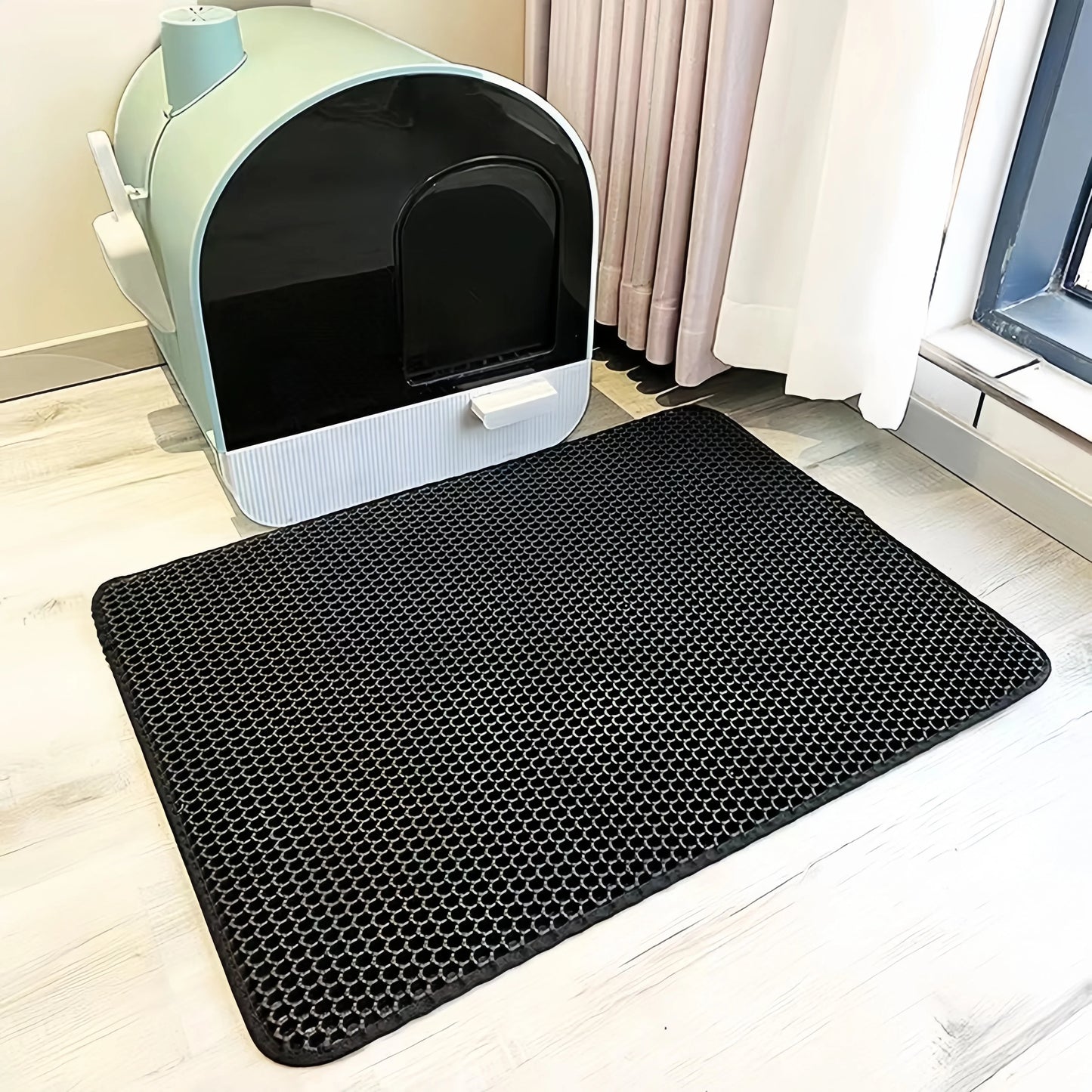Large Cat Litter Mat – Double Layer & Waterproof