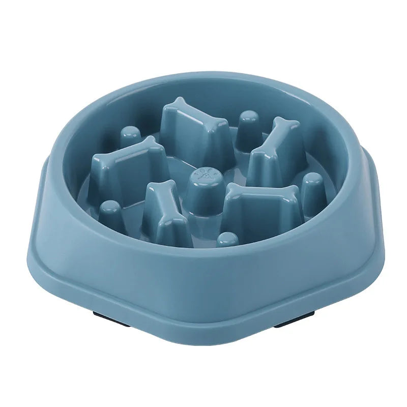 Pet Slow Feeder Bowl – Anti-Choking & Anti-Gulping
