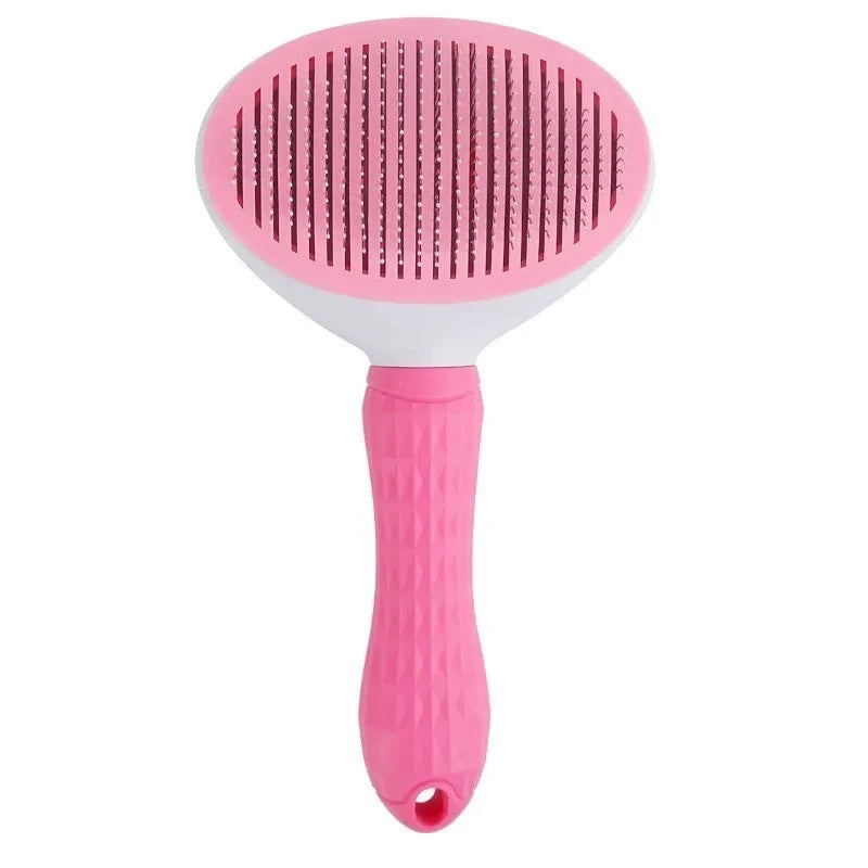 Self-Cleaning Pet Brush – Hair Remover for Dogs & Cats