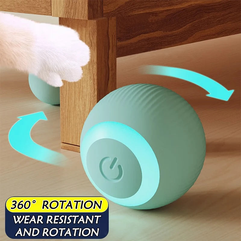 Smart Cat Ball – Silent, Rechargeable & Durable