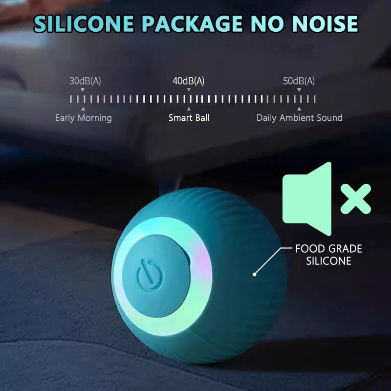 Smart Cat Ball – Silent, Rechargeable & Durable