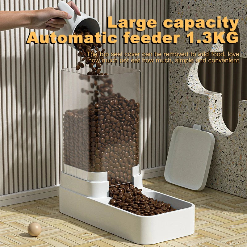 2 in 1 Automatic Cat Feeder