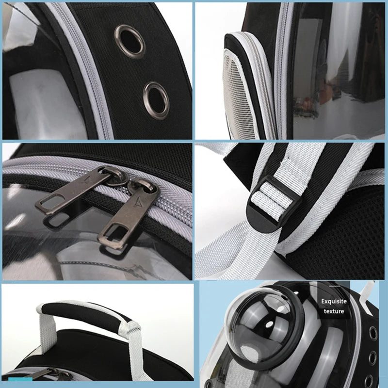 Pet Carrier Backpack – Breathable & Transparent