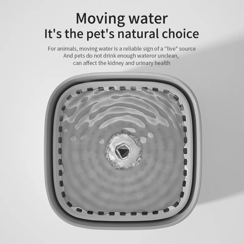 Filtered Pet Drinking Fountain 3L – Fresh Water