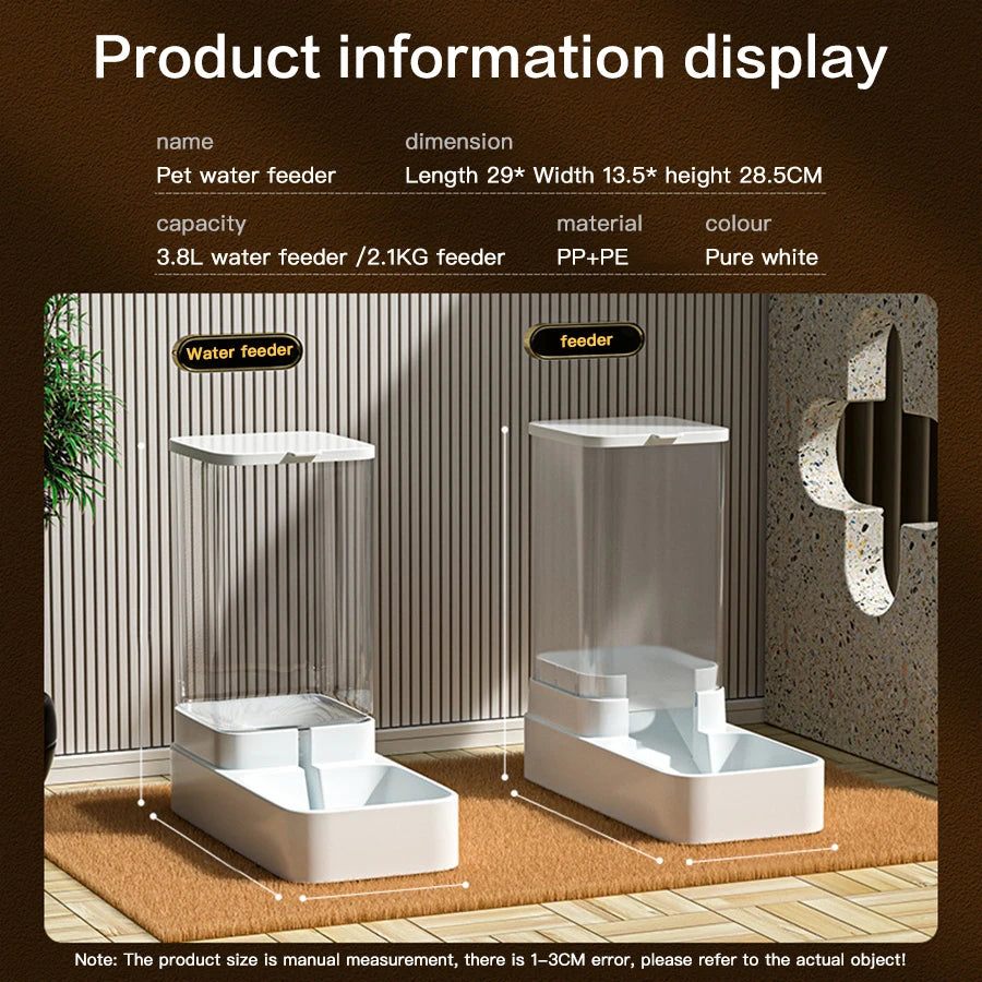 2 in 1 Automatic Cat Feeder