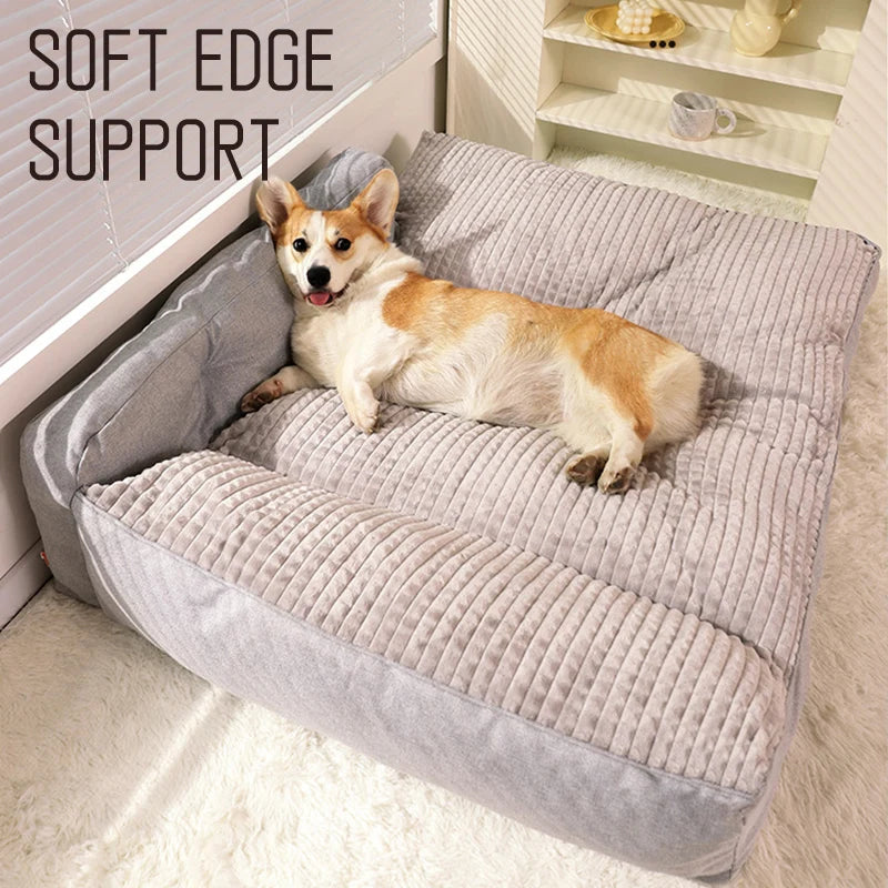 Large Dog Cushion – Spine Support and Durable Fabric