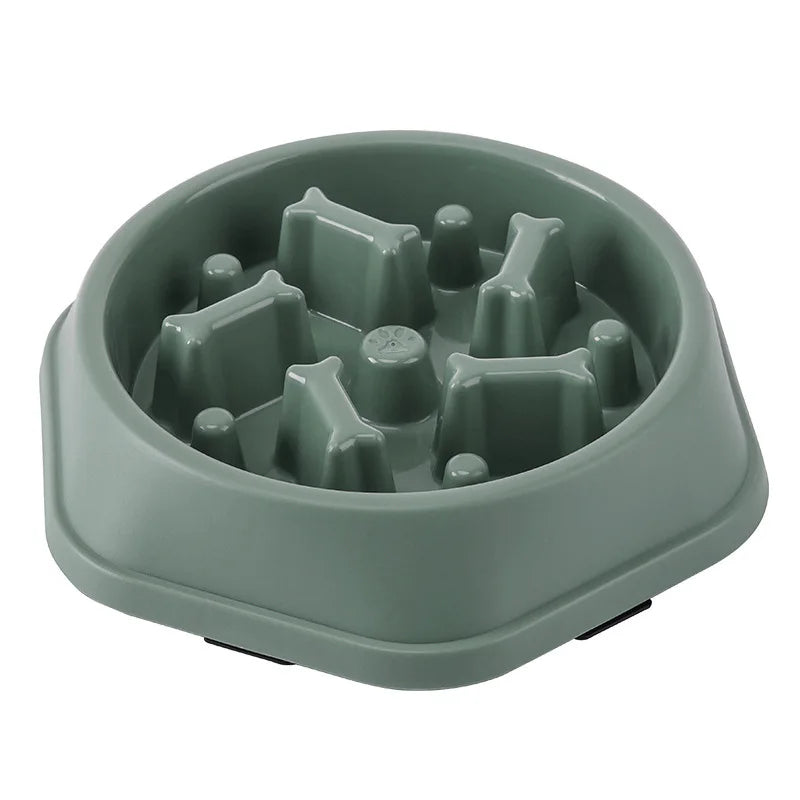 Pet Slow Feeder Bowl – Anti-Choking & Anti-Gulping