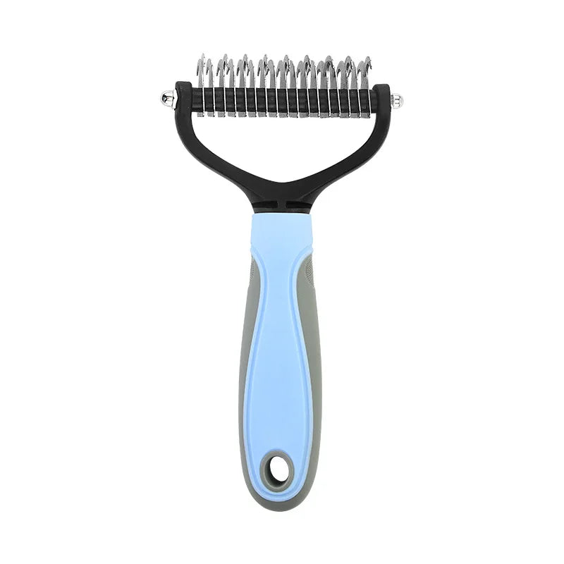 Pet Grooming Comb – Dematting & Hair Removal Brush