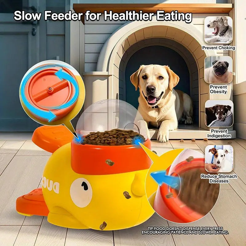 Interactive Duck Feeder Toy – Mental Stimulation