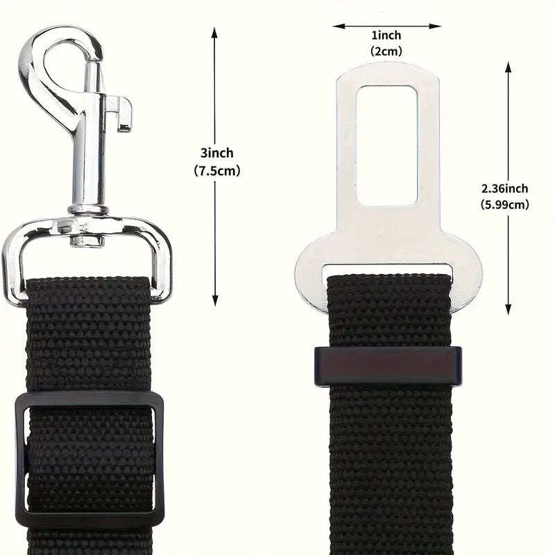 Dog Car Seat Belt – Adjustable Safety Harness