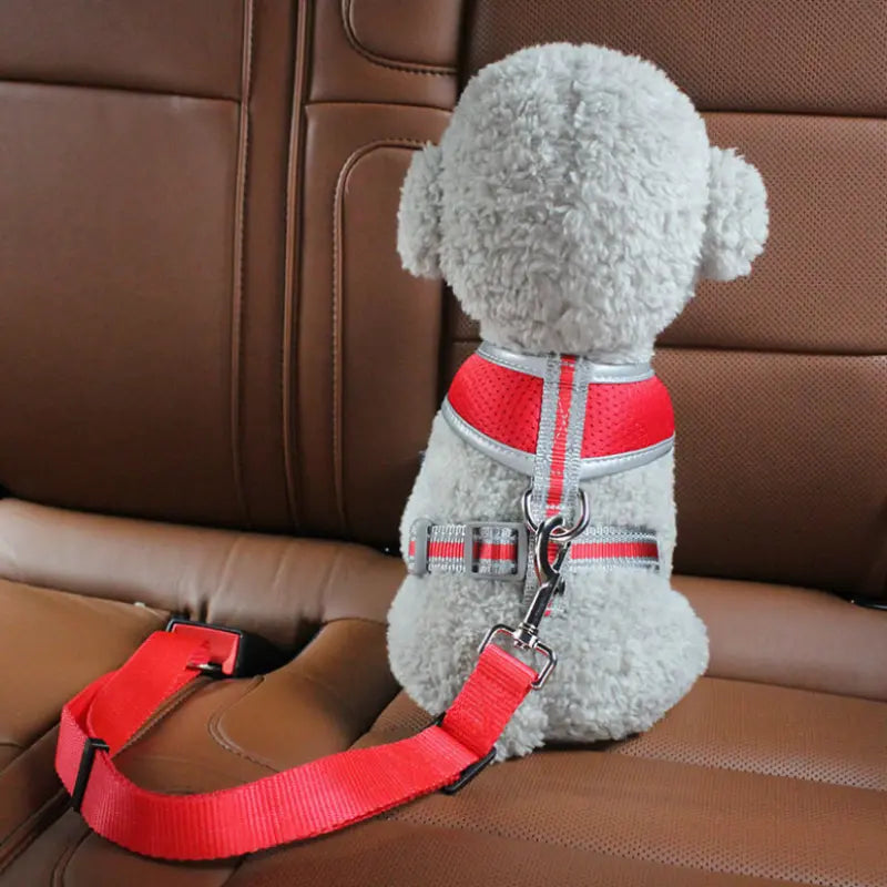 Dog Car Seat Belt – Adjustable Safety Harness