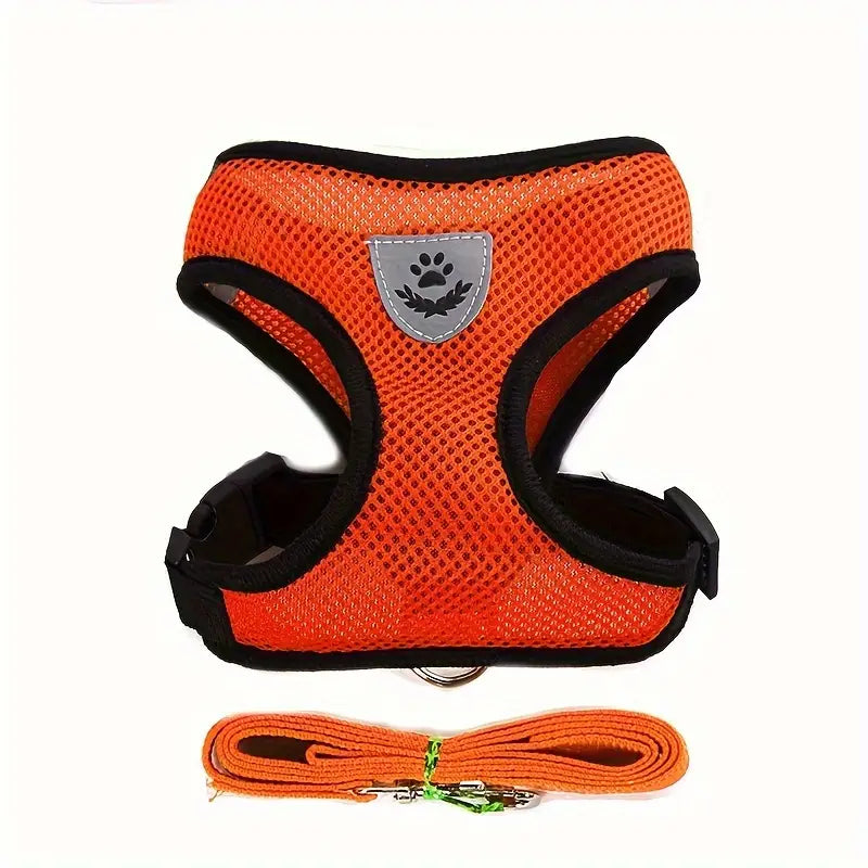 Adjustable Dog & Cat Harness – Reflective & Comfy