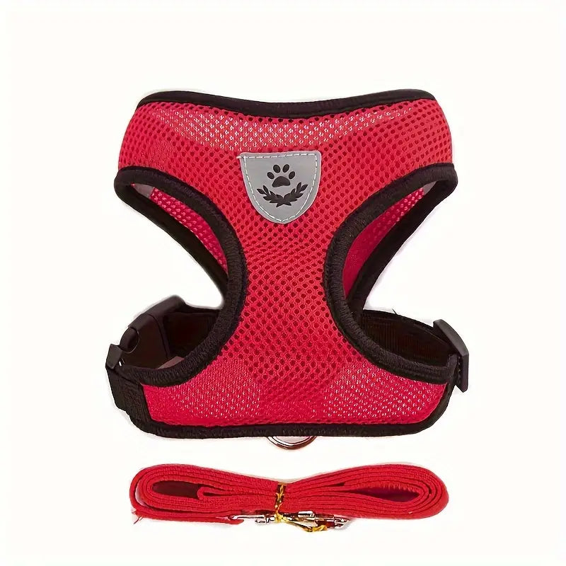 Adjustable Dog & Cat Harness – Reflective & Comfy