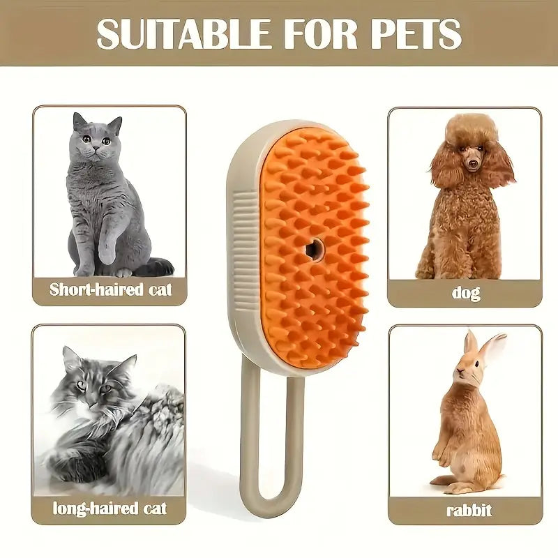 Pet Grooming Spray & Massage Comb