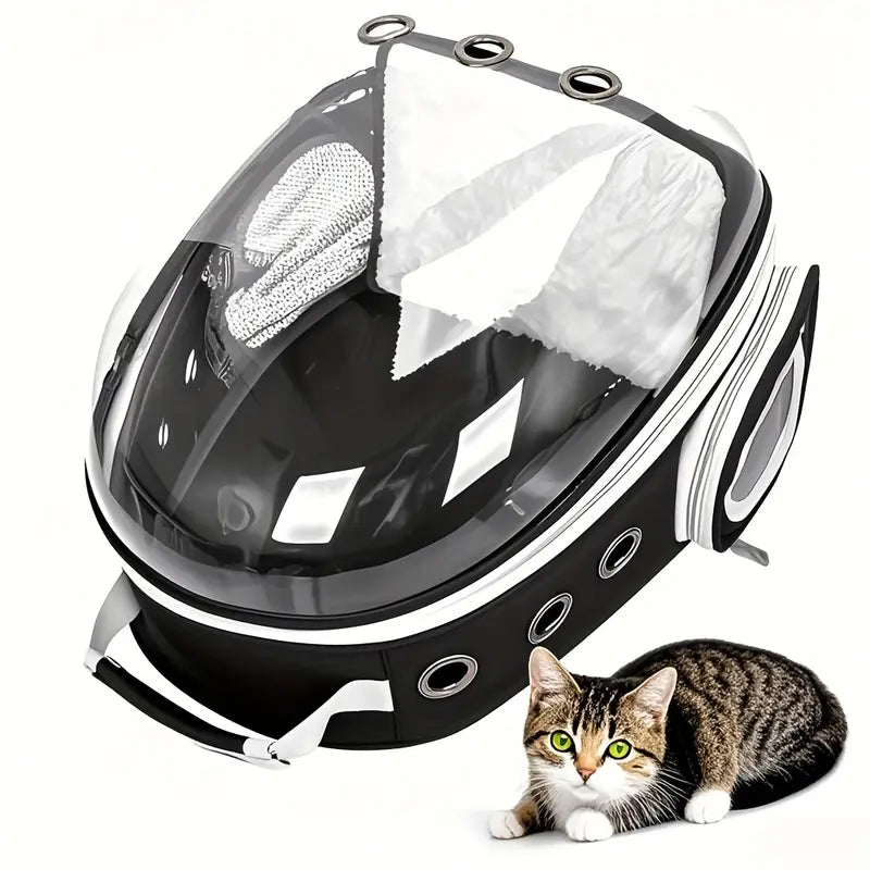 Pet Carrier Backpack – Breathable & Transparent