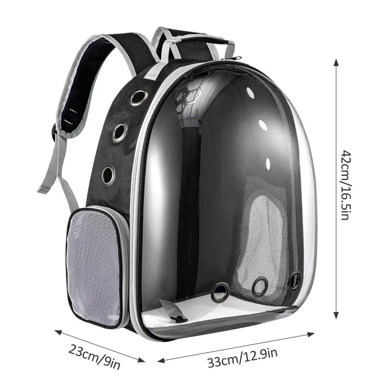 Pet Carrier Backpack – Breathable & Transparent