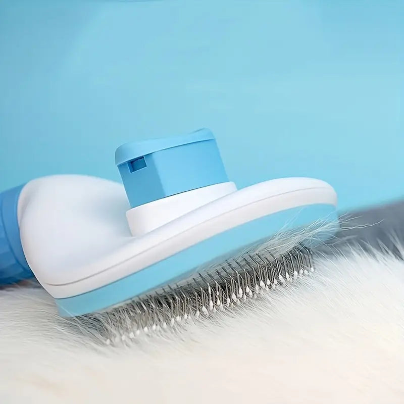 Self-Cleaning Pet Brush – Hair Remover for Dogs & Cats