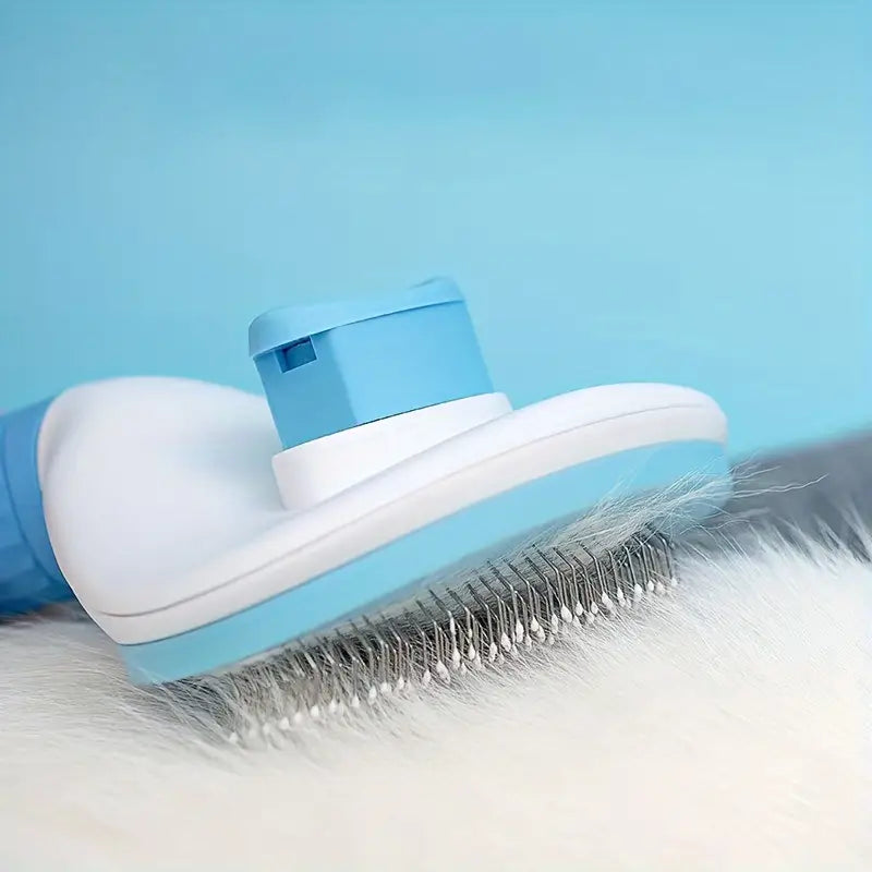 Self-Cleaning Pet Brush – Hair Remover for Dogs & Cats