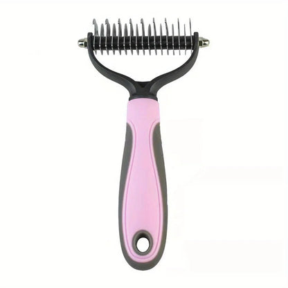 Pet Grooming Comb – Dematting & Hair Removal Brush