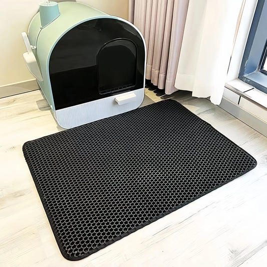 Large Cat Litter Mat – Double Layer & Waterproof