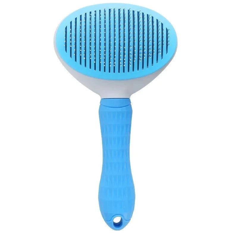Self-Cleaning Pet Brush – Hair Remover for Dogs & Cats