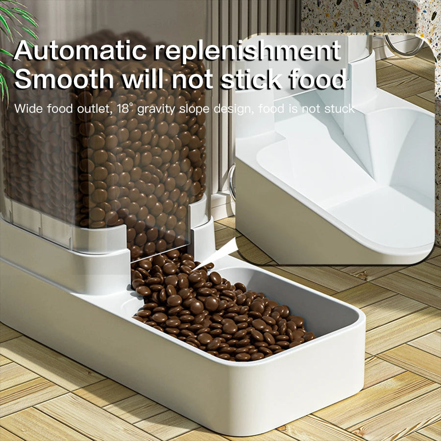 2 in 1 Automatic Cat Feeder
