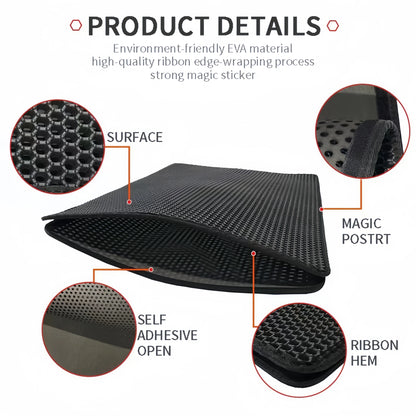 Large Cat Litter Mat – Double Layer & Waterproof