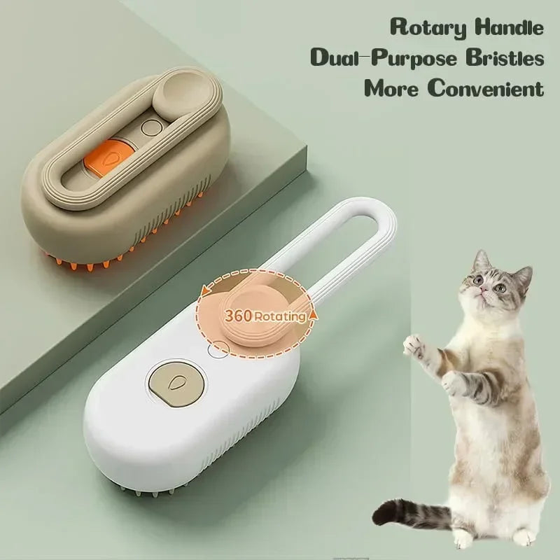 Pet Grooming Spray & Massage Comb
