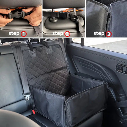 Pet Car Seat Mat – Waterproof & Washable