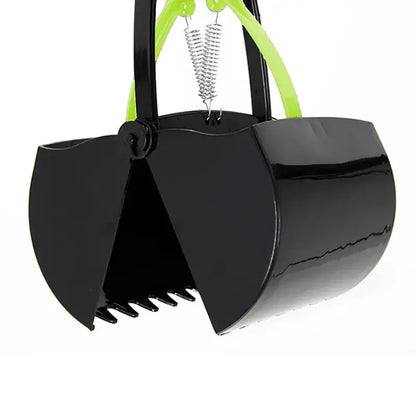 Dog Pooper Scooper – Foldable Long Handle Cleaner