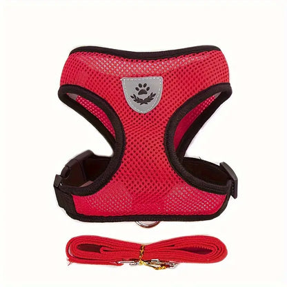 Adjustable Dog & Cat Harness – Reflective & Comfy