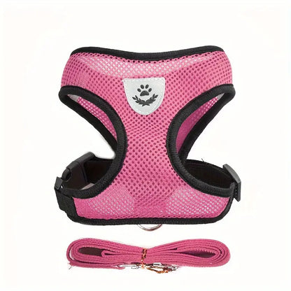 Adjustable Dog & Cat Harness – Reflective & Comfy