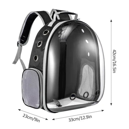 Pet Carrier Backpack – Breathable & Transparent