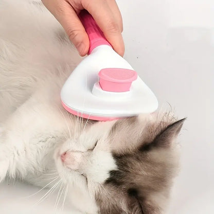 Self-Cleaning Pet Brush – Hair Remover for Dogs & Cats
